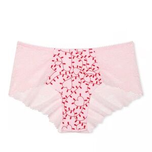 🔥VS Pink no show cheeky panty w/lace back sz XXL NWT